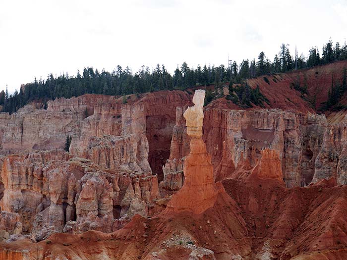 A hoodoo in Agua Canyon