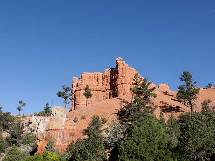 Approaching Bryce Canyon National Park