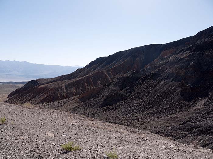Leaving Death Valley