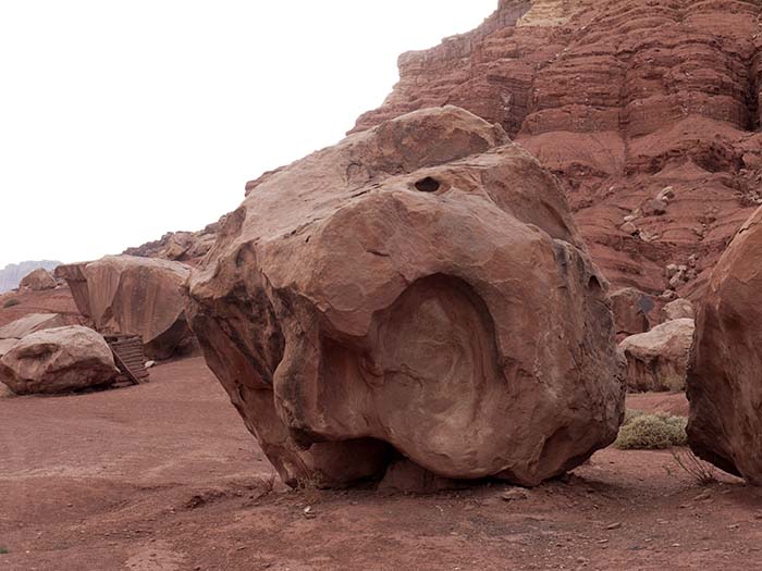 At the Vermilion Cliffs