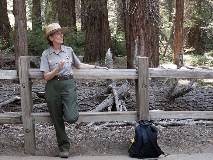 We were led by an exceptionally knowledgeable ranger