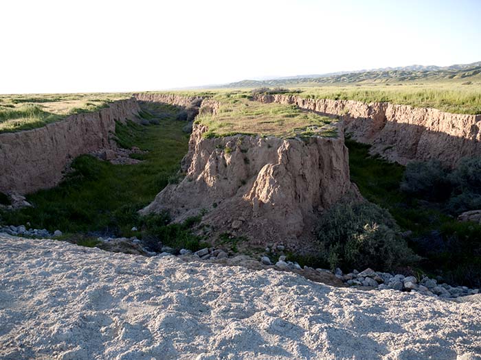 Crossing the San Andreas Fault